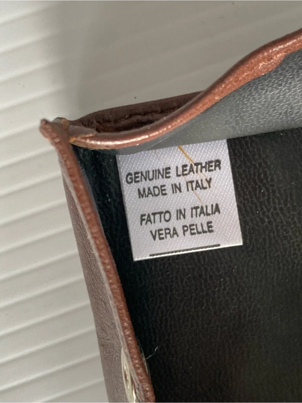 Italian Genuine Leather Coin Pouch